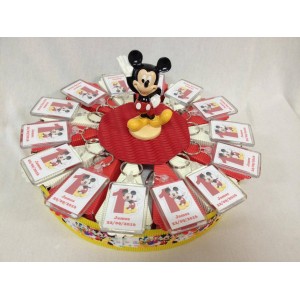 Torta Portachiavi Disney 1 Anno Topolino Pz Con Confetti E Bigliettino Ilsudchepiace It